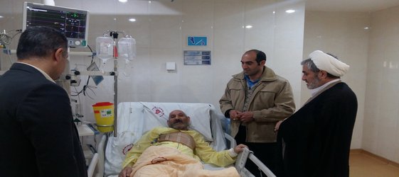 بازدید معاون دادستان استان همدان از مرکز آموزشی درمانی قلب و عروق فرشچیان