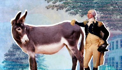 George Washington Saw a Future for America: Mules