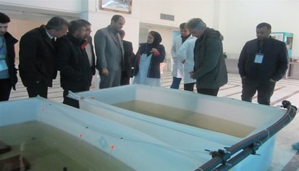 بازدید رییس مرکز تحقیقات و آموزش گلستان از برنامه های شرکت کشاورزی پایدار مزرعه مدرن هیرکان در واحد آموزشی پژوهشی شهید روحانی فرد کردکوی