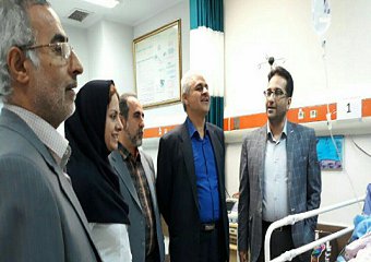 بازدید دکتر جهانیان معاون توسعه مدیریت و منابع انسانی دانشگاه علوم پزشکی بابل از مراکز درمانی تابعه دانشگاه