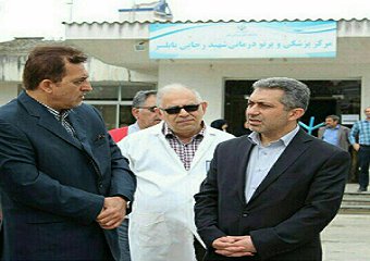 بازدید دکتر جان بابایی معاون درمان وزارت بهداشت و دکتر جلالی سرپرست دانشگاه علوم پزشکی بابل از مرکز پزشکی و پرتو درمانی شهید رجایی بابلسر