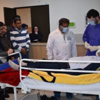 مانور آمادگی مواجهه با کروناویروس جدید در بیمارستان حضرت ولی عصر(عج) شهرستان فسا برگزار شد
