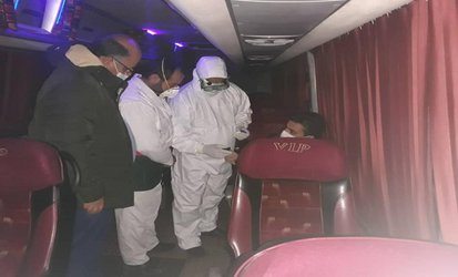 آغاز غربالگری و تب سنجی مسافران در کهگیلویه و بویراحمد