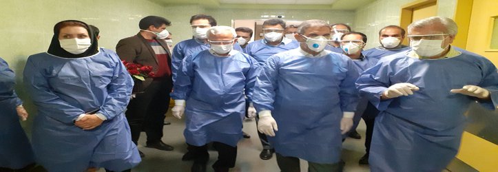 بازدید استاندار کهگیلویه و بویراحمد از بیمارستان شهید جلیل یاسوج