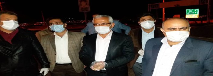 گزارش تصویری/بازدید دکتر یزدانپناه از ایستگاه غربالگری پلیس راه جاده شیراز _یاسوج