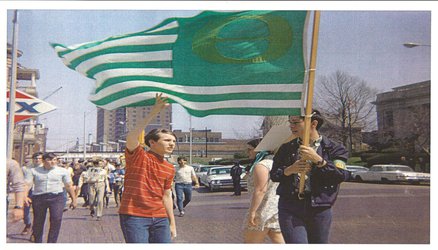This Homemade Flag From the '70s Signals the Beginning of the Environmental Movement