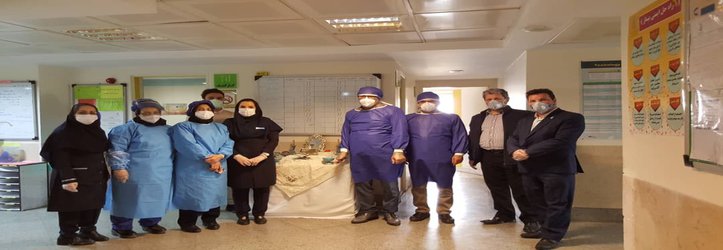 بازدید نوروزی معاون درمان دانشگاه ایران از بیمارستان امام حسین (ع) بهارستان