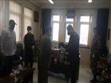 دیدار رئیس دانشکده علوم پزشکی مراغه با سرهنگ رشیدی و تقدیر از اقدامات جهادی سپاه ناحیه مراغه در مبارزه با ویروس کرونا