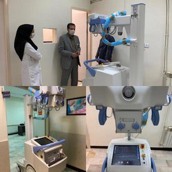 راه اندازی دستگاه رادیولوژی پرتابل دیجیتال در مرکز آموزشی درمانی فاطمیه