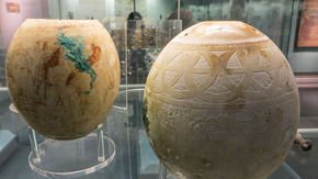 Elaborately decorated eggs predate Easter by thousands of years