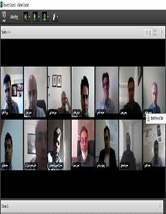 برگزاری نشست شورای پژوهشی دانشگاه شهرکرد از طریق ویدئوکنفرانس