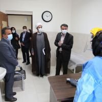 بازدید رییس دانشگاه علوم پزشکی فسا و هیات همراه از مرکز بهداشتی - درمانی شبانه روزی امام سجاد(ع) زاهدشهر