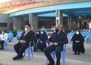 برای قدردانی از زحمات مدافعان سلامت استان بوشهر؛
محفل انس با قرآن در مرکز آموزشی درمانی شهدای خلیج‌فارس بوشهر برگزار شد
