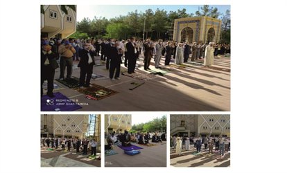 برگزاری نماز عید سعید فطر در دانشگاه سیستان وبلوچستان  (گزارش تصویری)