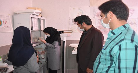 بازدید سرپرست شبکه بهداشت و درمان گچساران از مرکز آموزشگاه بهورزی این شهرستان