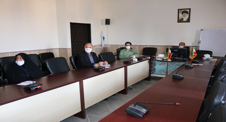 برگزاری جلسه وبینار صندوق بیمه محصولات کشاورزی در مرکز تحقیقات و آموزش کشاورزی و منابع طبیعی خراسان شمالی