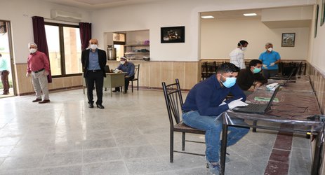 برگزاری آزمون سنجش و مهارت در مرکز تحقیقات و آموزش کشاورزی و منابع طبیعی خراسان شمالی