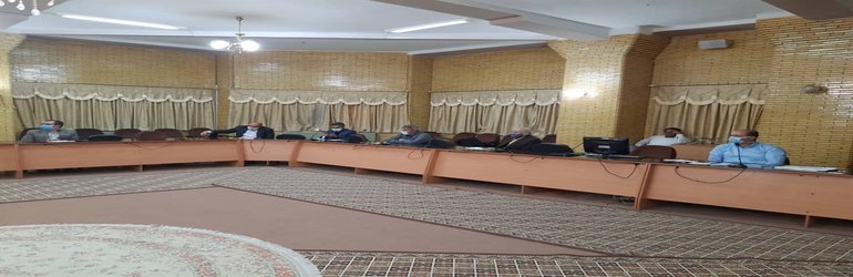 برگزاری جلسه ستاد کرونای دانشگاه