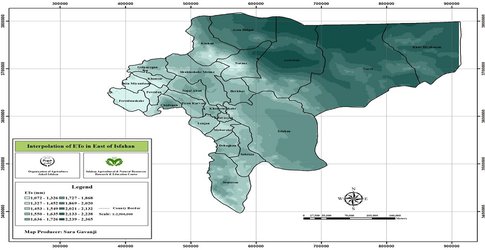 تعیین نیاز خالص آبی گیاهان زراعی و باغی در استان اصفهان به منظور مدیریت بهینه تقاضای آب در بخش کشاورزی