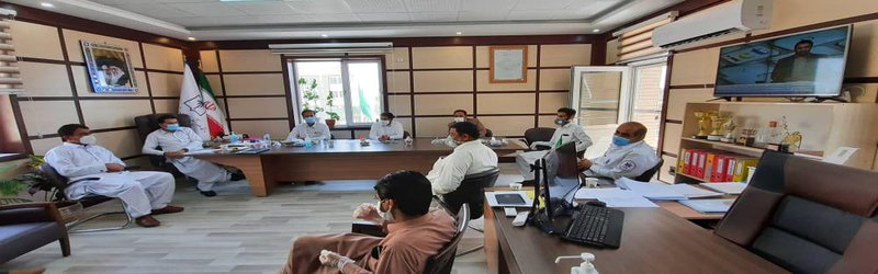 کمیته پشتبانی دانشگاه جهت بررسی مشکلات بیمارستان محمدرسول الله(ص)نیکشهر برگزار گردید