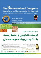 انتشار مقالات سومین کنگره بین المللی توسعه کشاورزی و محیط زیست با تاکید بر برنامه توسعه ملل