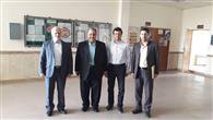 بازدید رئیس دانشگاه آزاد اسلامی مازندران از محل برگزاری امتحانات پایان‌ترم