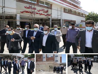 امروز / بازدید رئیس دانشگاه علوم پزشکی مازندران از بیمارستان امام خمینی(ره) ساری - ۱۳۹۹/۰۴/۰۴