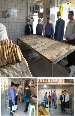 امروز / بازدید کارشناسان بهداشت محیط بازدید مشترک گروه نظارتی شهرستان سوادکوه شمالی از نانوایی ها - ۱۳۹۹/۰۴/۰۴