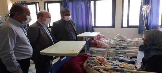 رییس دانشگاه علوم پزشکی گلستان به همراه معاونین خود در گنبد حضور یافت