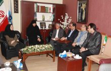 دیدار نوروزی کارکنان ساختمان ستادی قلهک با پروین داداندیش  رئیس واحد