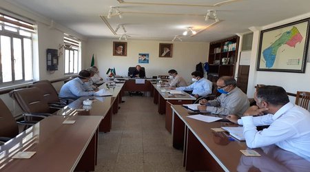 برگزاری جلسه یاوران تولید در شهرستان پارس‌آباد مغان استان اردبیل