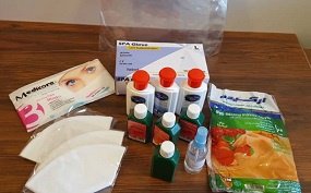 تهیه اقلام بهداشتی برای تعدادی از دانشگاهیان مبتلا به بیماری کرونا