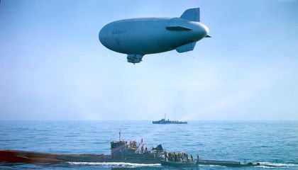 How Navy Blimps Beat Back German U-Boats During the Battle of the Atlantic