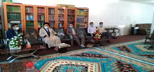 دیدار رئیس دفتر حوزه ریاست دانشگاه علوم پزشکی استان با امام جمعه چرام