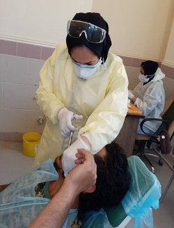 ارائه خدمات دندان پزشکی رایگان در روستای چین، بویراحمد/تصاویر