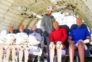 Meet the test dummies NASA uses to simulate and study aircraft crashes
