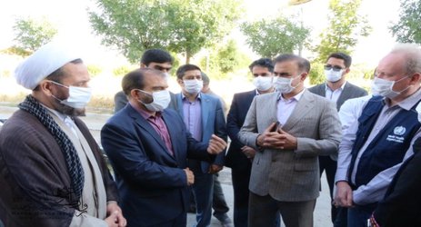 بازدید نماینده سازمان بهداشت جهانی از بیمارستان امام رضا(ع) کبودراهنگ