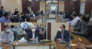 نشست صمیمی دکتر بازرگان با همکاران مرکز تحقیقات و آموزش گلستان