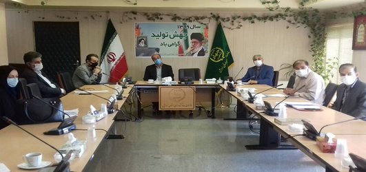 چهاردهمین جلسه کارگروه یاوران تولید استان اردبیل برگزار شد