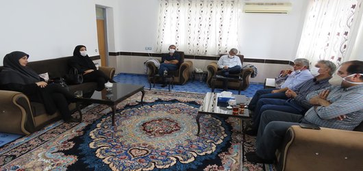 دیدار رئیس مرکز تحقیقات و آموزش کشاورزی و منابع طبیعی استان اردبیل با  رئیس موسسه تحقیقات برنج کشور