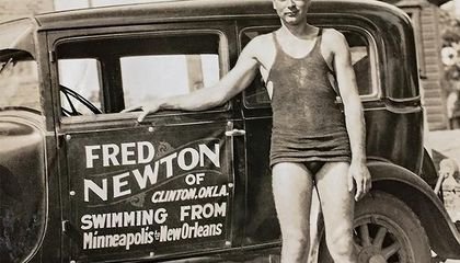 The Man Who Swam the Full Length of the Mississippi River