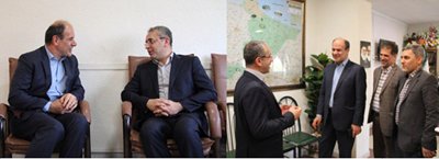 نشست رییس دانشگاه علوم پزشکی گیلان با فرماندار آستانه