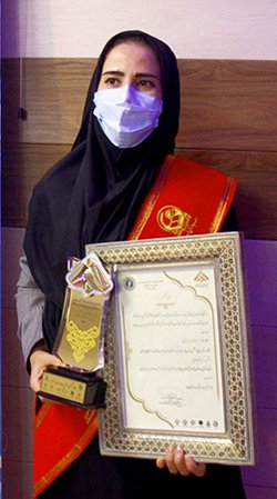 دریافت جایزه بنیاد البرز توسط دانشجوی دکتری دانشگاه محقق اردبیلی