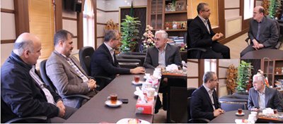 نشست رییس دانشگاه علوم پزشکی گیلان با مسوولان شهرستان لنگرود