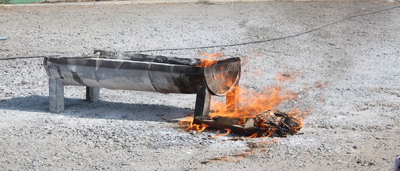 نخستین کارگاه ایمنی و اطفاء حریق دردانشگاه آزاداسلامی قم برگزارشد