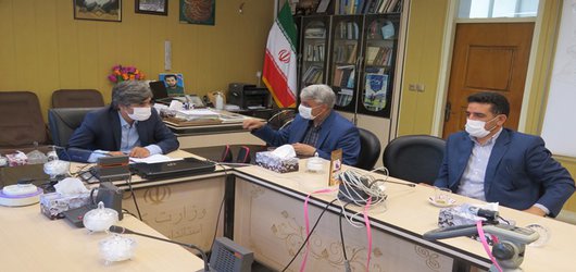 رئیس مرکز تحقیقات و آموزش کشاورزی و منابع طبیعی استان اردبیل با فرماندار شهرستان بیله سوار دیدار و گفتگو کرد