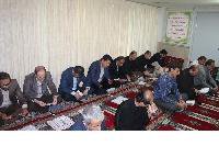 برگزاری مراسم پرفیض زیارت عاشورا در شبکه بهداشت و درمان شهرستان دامغان