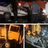 ۲ کشته و ۲ مصدوم در تصادف مرگبار پژو پارس و کامیون خاور در محور فسا_داراب
