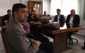 اعضاء هیأت ارزشیابی وزارت بهداشت از دانشگاه بازدید کردند