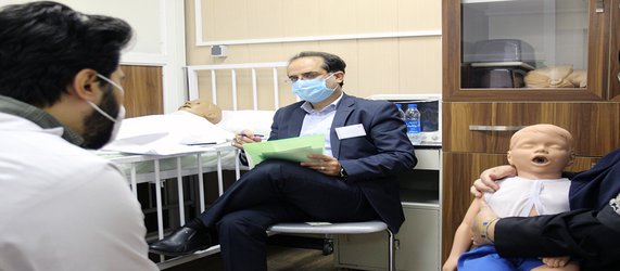 آزمون صلاحیت‌های بالینی دانشجویان پزشکی دانشگاه آزاد اسلامی قم برگزار شد